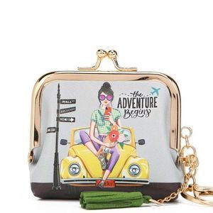 NIKKY KISSLOCK COIN PURSE - fun begins